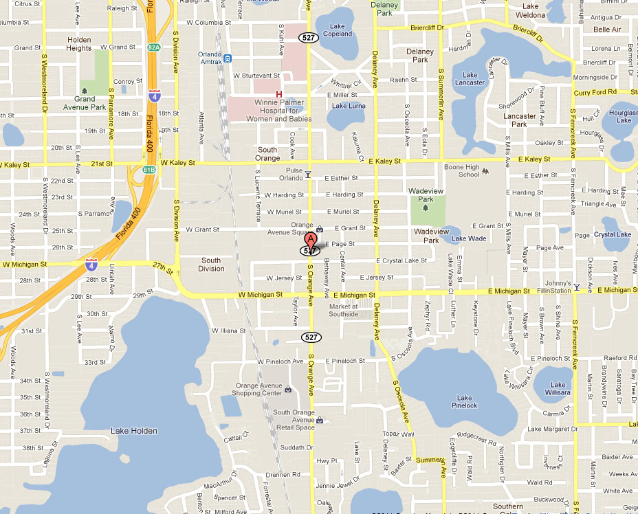 Smile Thai (Orlando) map